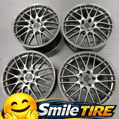 JDM Excellent condition Enkei EKM3 18x8J+40 PCD114.3-5 hole Fits Mark X (No Tires)