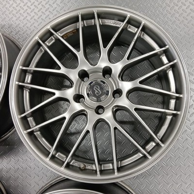 JDM Excellent condition Enkei EKM3 18x8J+40 PCD114.3-5 hole Fits Mark X (No Tires) - Image 3