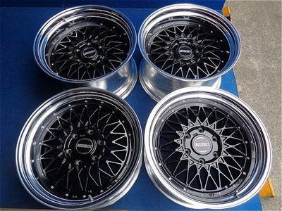 JDM Rare ESSEX BENC-SR wheels F 9J/+18 R 10.5J/+18 PCD 139.7 Custom Hi (No Tires)