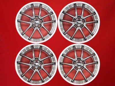 JDM Used SSR REINER type 10R aluminum wheels 4-hole 8J 19-inch PCD 114 (No Tires)