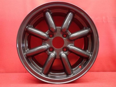 JDM Manufacturer not clear. Used 8-spoke aluminum wheel 4-hole 6J 14-h (No Tires) - Image 7