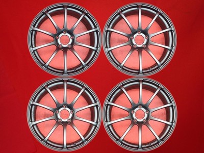 JDM Lightweight ADVAN Racing RS Used Aluminum Wheels 4-Wheel Set 9J 19-inch (No Tires)