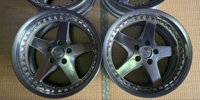 JDM Repost: WORK Equip DDC rims 3-piece 18-inch front/rear offset deep (No Tires) - Image 2