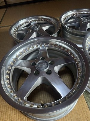 JDM Repost: WORK Equip DDC rims 3-piece 18-inch front/rear offset deep (No Tires) - Image 4