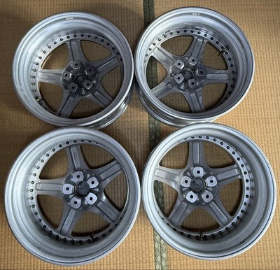JDM Repost: WORK Equip DDC rims 3-piece 18-inch front/rear offset deep (No Tires) - Image 5