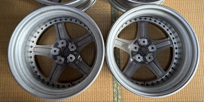JDM Repost: WORK Equip DDC rims 3-piece 18-inch front/rear offset deep (No Tires) - Image 6