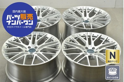 JDM Used Carlson 4-Wheel Set Wheels 21x9.0J +30 21x10.5J +45 PCD (No Tires)