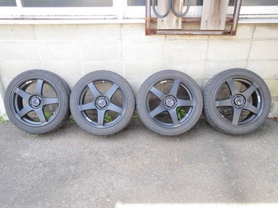 JDM SSR GTV01 17x7J +50 PCD100 Excellent condition bolt-on installation (No Tires)