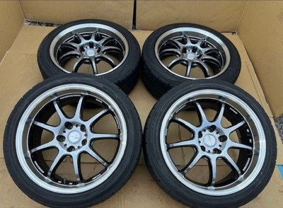 JDM work emotion D9R 8.5j 18 114.3 +38 (No Tires)