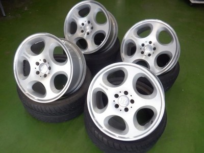 JDM K Rare out-of-print Brabus Monorock IV 18 5H112 8.5J+35 for Merced (No Tires)