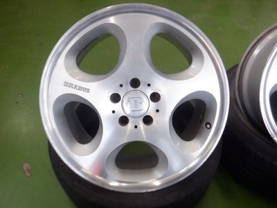 JDM K Rare out-of-print Brabus Monorock IV 18 5H112 8.5J+35 for Merced (No Tires) - Image 4
