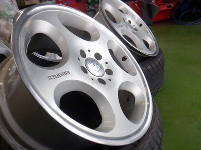 JDM K Rare out-of-print Brabus Monorock IV 18 5H112 8.5J+35 for Merced (No Tires) - Image 10