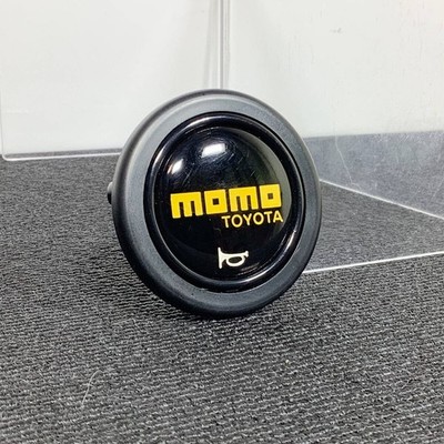Rare Toyota Genuine MOMO Horn Button, TOYOTA Engraving, 1991 AE86 70supra Ce