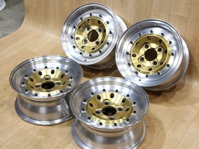 JDM B536 Old Car Discontinued FURALCO RACING FORG Racing Forge 14X6.5J (No Tires) - Image 6