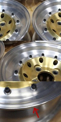 JDM B536 Old Car Discontinued FURALCO RACING FORG Racing Forge 14X6.5J (No Tires) - Image 9