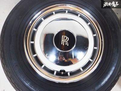 JDM Rare // Rolls Royce genuine Silver Spur II 15x6.5J + 47.6 5-hole wh (No Tires) - Image 4