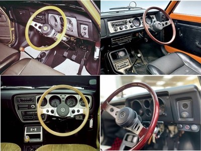 JDM NISSAN Pulsar N10 Cherry E10/F10/11 Original Steering Wheel DATSUN (No Tires) - Image 10