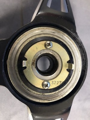 JDM Final Hakosuka GT-R Skyline original steering wheel handle Rare (No Tires) - Image 8