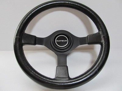JDM NISMO Book Leather-Wrapped Race Steering Wheel 350mm Discontinued (No Tires) - Image 2