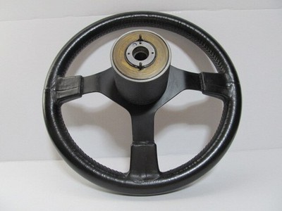 JDM NISMO Book Leather-Wrapped Race Steering Wheel 350mm Discontinued (No Tires) - Image 3