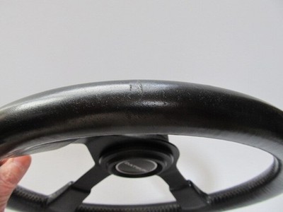 JDM NISMO Book Leather-Wrapped Race Steering Wheel 350mm Discontinued (No Tires) - Image 5