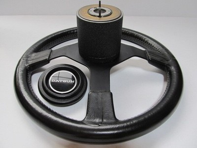 JDM NISMO Book Leather-Wrapped Race Steering Wheel 350mm Discontinued (No Tires) - Image 9