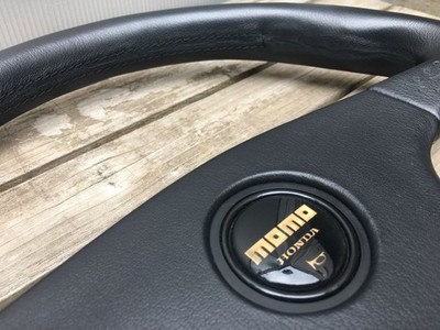 JDM Super rare and exquisite Honda Civic SiR EG6 Momo steering wheel o (No Tires) - Image 8