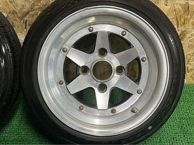 JDM Rare Longchamp XR-4 14in 7J +15 PCD114.3 Goodyear Eagle LS 155/65R (No Tires) - Image 3