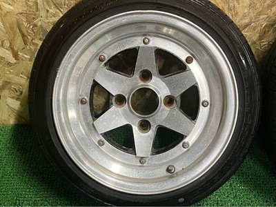 JDM Rare Longchamp XR-4 14in 7J +15 PCD114.3 Goodyear Eagle LS 155/65R (No Tires) - Image 4