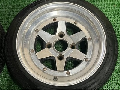 JDM Rare Longchamp XR-4 14in 7J +15 PCD114.3 Goodyear Eagle LS 155/65R (No Tires) - Image 6