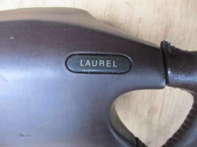 JDM Laurel C33 Genuine Steering Wheel Tea Series Rare Classic Car (No Tires) - Image 3