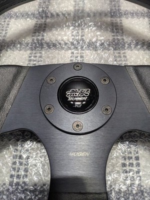 JDM HONDA Genuine Option MOMO Steering Wheel Nothing Limited Edition E (No Tires) - Image 7