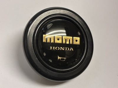 JDM Rare Honda genuine option MOMO steering wheel horn button old car (No Tires)