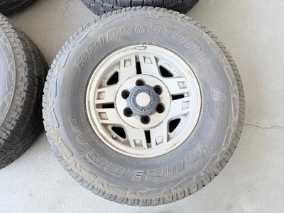 JDM Used Toyota Genuine Wheels and Tires 265/70R15 Bridgestone 4-Wheel Set (No Tires) - Image 2