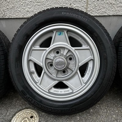 JDM CROMODORA TypeA with TiresBlack Modora Type A Magnesium Wheels 6J (No Tires) - Image 4