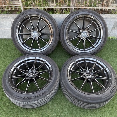 JDM BBS GR Yaris RZ High Performance Genuine Wheels 18x8.0J +45 5H114. (No Tires)