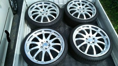 JDM Carlson 11/1 20-inch wheels compatible with large brake calipers. (No Tires)