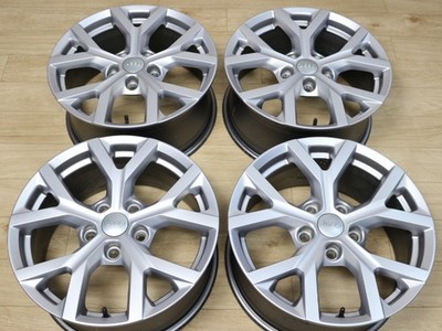 JDM Rare Jeep WL Grand Cherokee Genuine 8.0J +50 18in PCD127 5H 4-Wheel Set (No Tires)