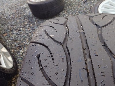 JDM Enkei RS05RR Rare White 18-inch PCD100-5H 9j+40 with tires NEOVA A (No Tires) - Image 6