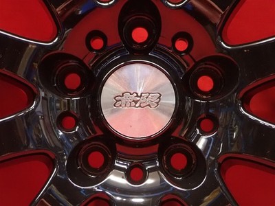 JDM Honda Nothing Limited NR Used Aluminum Wheel 4-Wheel Set 7.5J 18 PCD114. (No Tires) - Image 9