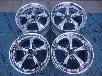 JDM Rare out-of-print SSR Vienna Courage 18x7.5J/8.5J OFF+43 LOdisk 5H (No Tires)