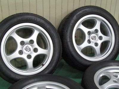 JDM Nano Limited Edition Porsche 911 Late 964 Genuine Cup Wheels 6J 8J (No Tires) - Image 2