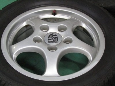 JDM Nano Limited Edition Porsche 911 Late 964 Genuine Cup Wheels 6J 8J (No Tires) - Image 6