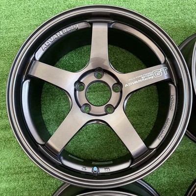 JDM ADVAN Racing GT BEYOND 18x7.5J +45 PCD114.3 Racing Copper Bronze 4 (No Tires) - Image 4
