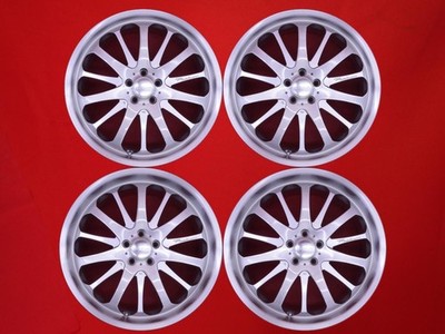 JDM WALD Valdo Portofino Used Aluminum Wheels 4-Wheel Set 9J/10.5J 22 PCD120 (No Tires)