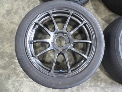 JDM Used Tire and Wheel Set YOKOHAMA ADVAN Racing RZ 17x7.5J +48 5H PCD (No Tires) - Image 2