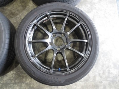 JDM Used Tire and Wheel Set YOKOHAMA ADVAN Racing RZ 17x7.5J +48 5H PCD (No Tires) - Image 3