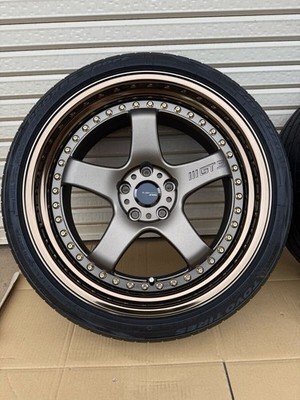 JDM Wheels: WORK JDM Concept GT5-3P 19x9.5J +18 5H 114.3 4-Wheel Set throug (No Tires) - Image 2