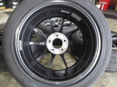 JDM Used Tire and Wheel Set YOKOHAMA ADVAN Racing RZ 17x7.5J +48 5H PCD (No Tires) - Image 9