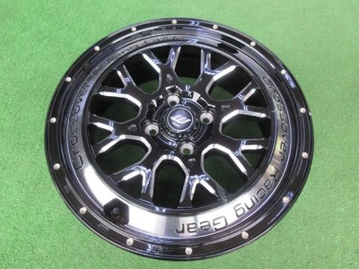 JDM WORK Crag CKV 6J-16 4H100 +38 Black Subby Rise Rocky Mountains br (No Tires) - Image 5